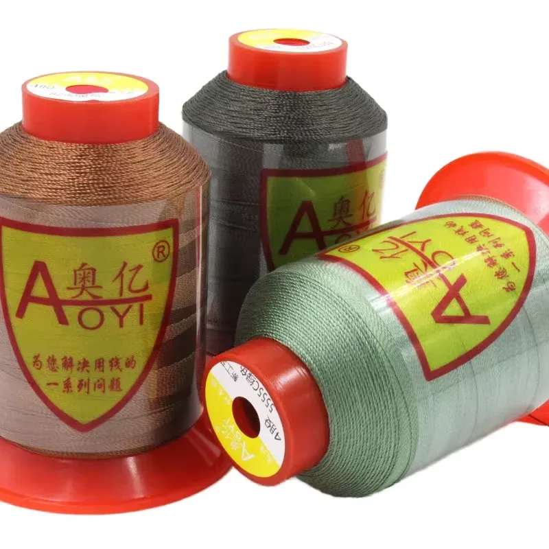 Garn Nähmaschine 0,4 mm Polyester hochfest für Leder und Automatten