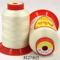 Garn Nähmaschine 0,4 mm Polyester hochfest für Leder und Automatten – Farbe 8127