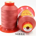Garn Nähmaschine 0,4 mm Polyester hochfest für Leder und Automatten – Farbe 745