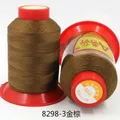 Garn Nähmaschine 0,4 mm Polyester hochfest für Leder und Automatten – Farbe 8298-3
