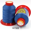Garn Nähmaschine 0,4 mm Polyester hochfest für Leder und Automatten – Farbe 847