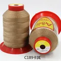 Garn Nähmaschine 0,4 mm Polyester hochfest für Leder und Automatten – Farbe C189
