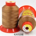 Garn Nähmaschine 0,4 mm Polyester hochfest für Leder und Automatten – Farbe 8263