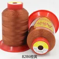 Garn Nähmaschine 0,4 mm Polyester hochfest für Leder und Automatten – Farbe 8286