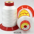 Garn Nähmaschine 0,4 mm Polyester hochfest für Leder und Automatten – Farbe 602
