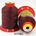 Garn Nähmaschine 0,4 mm Polyester hochfest für Leder und Automatten – Farbe 8074