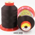 Garn Nähmaschine 0,4 mm Polyester hochfest für Leder und Automatten – Farbe 440C