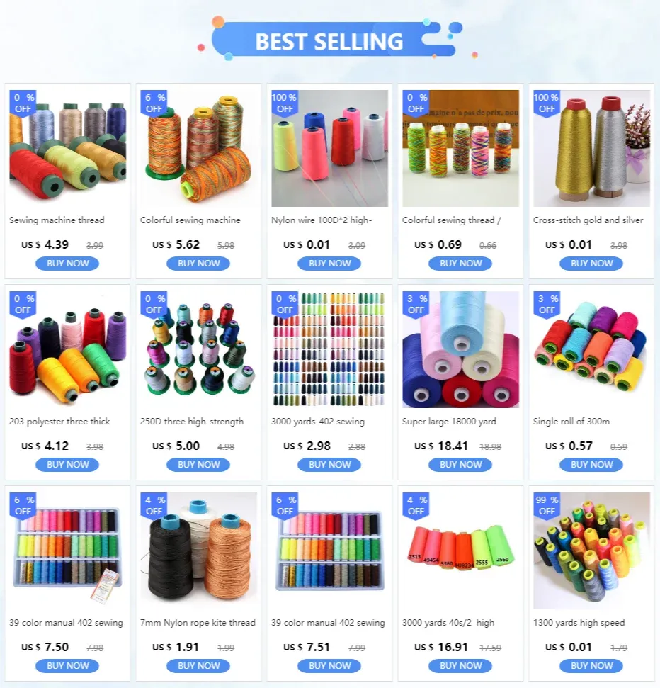 Garn Polyester hochfest 0,2 mm für Leder und Textilien