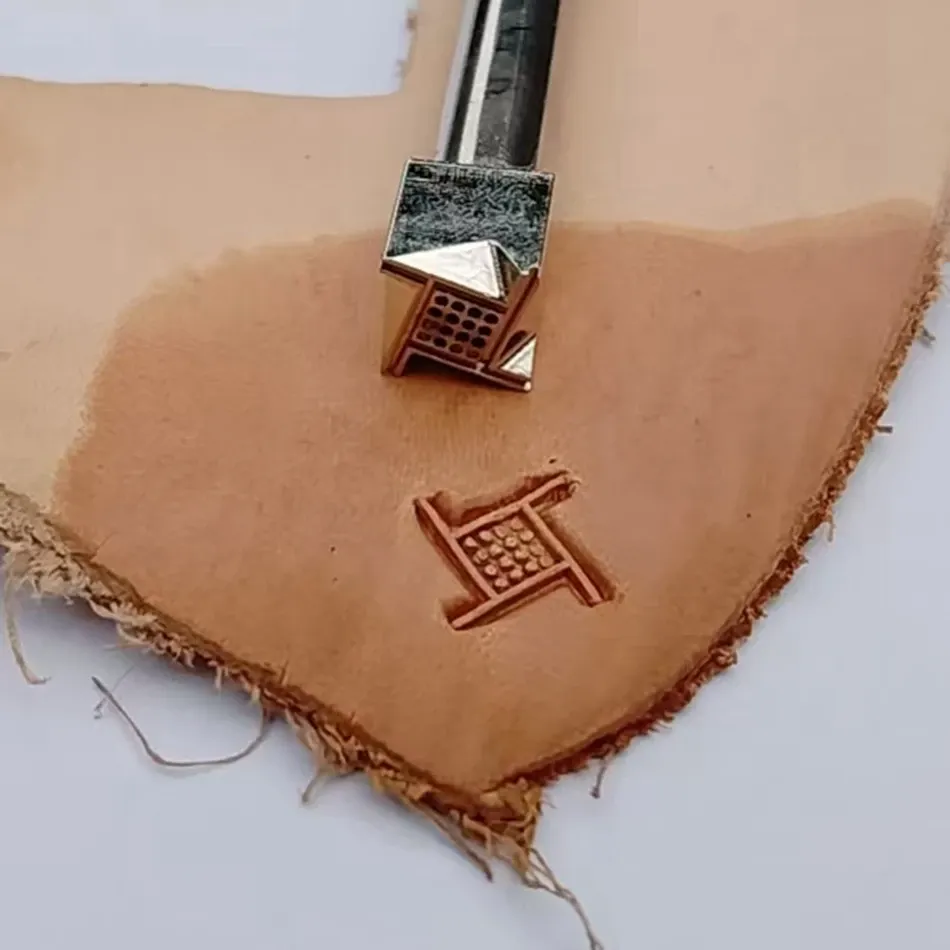 Gravur Prägewerkzeug Leder geometrisch