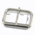 Gürtelschnalle Edelstahl 1 bis 5 Stück für Leder Hundeleinen Taschen 16 bis 50 mm – Farbe 304SS-50mm