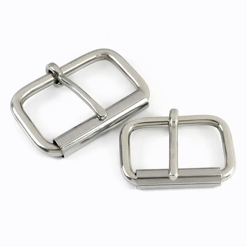Gürtelschnalle Edelstahl 1 bis 5 Stück für Leder Hundeleinen Taschen 16 bis 50 mm