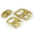 Gürtelschnalle Messing 1 Stück für Lederhandwerk Riemen 15 bis 25 mm – 4