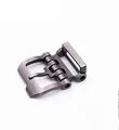 Gürtelschnalle Messing Edelstahl 1 Stück für Herren Lederhandwerk Jeans 40 mm – Farbe Zinc alloy
