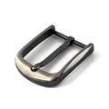 Gürtelschnalle Metall 1 Stück für Lederhandwerk Jeans Gurtband Herren 40 mm – Farbe Plating Brown