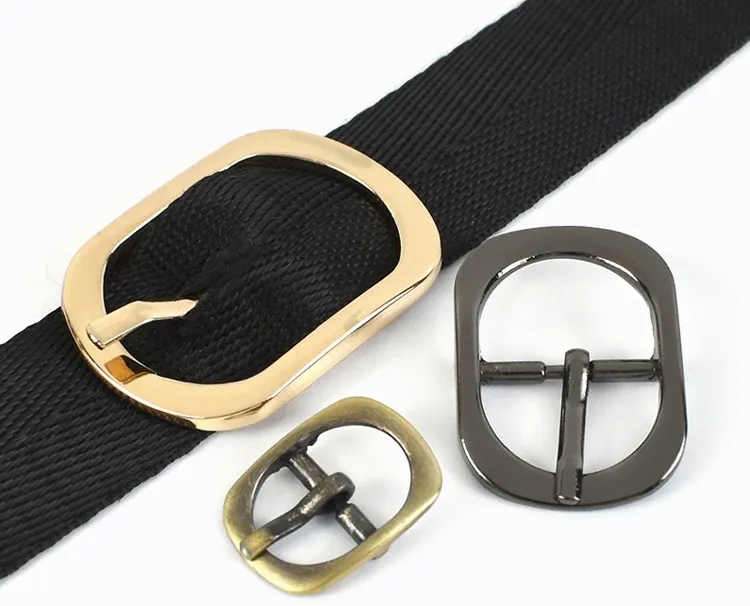 Gürtelschnalle Metall 5 bis 10 Stück für Taschen Schuhe Lederhandwerk