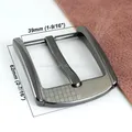 Gürtelschnalle Pin 1 Stück für Herren Lederhandwerk Jeans Gürtel 40 mm – 2