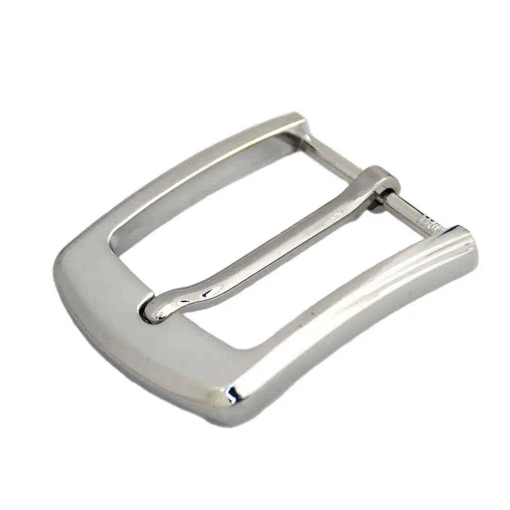 Gürtelschnalle Pin Metall 1 Stück für Lederhandwerk Herren Gürtel 40 mm