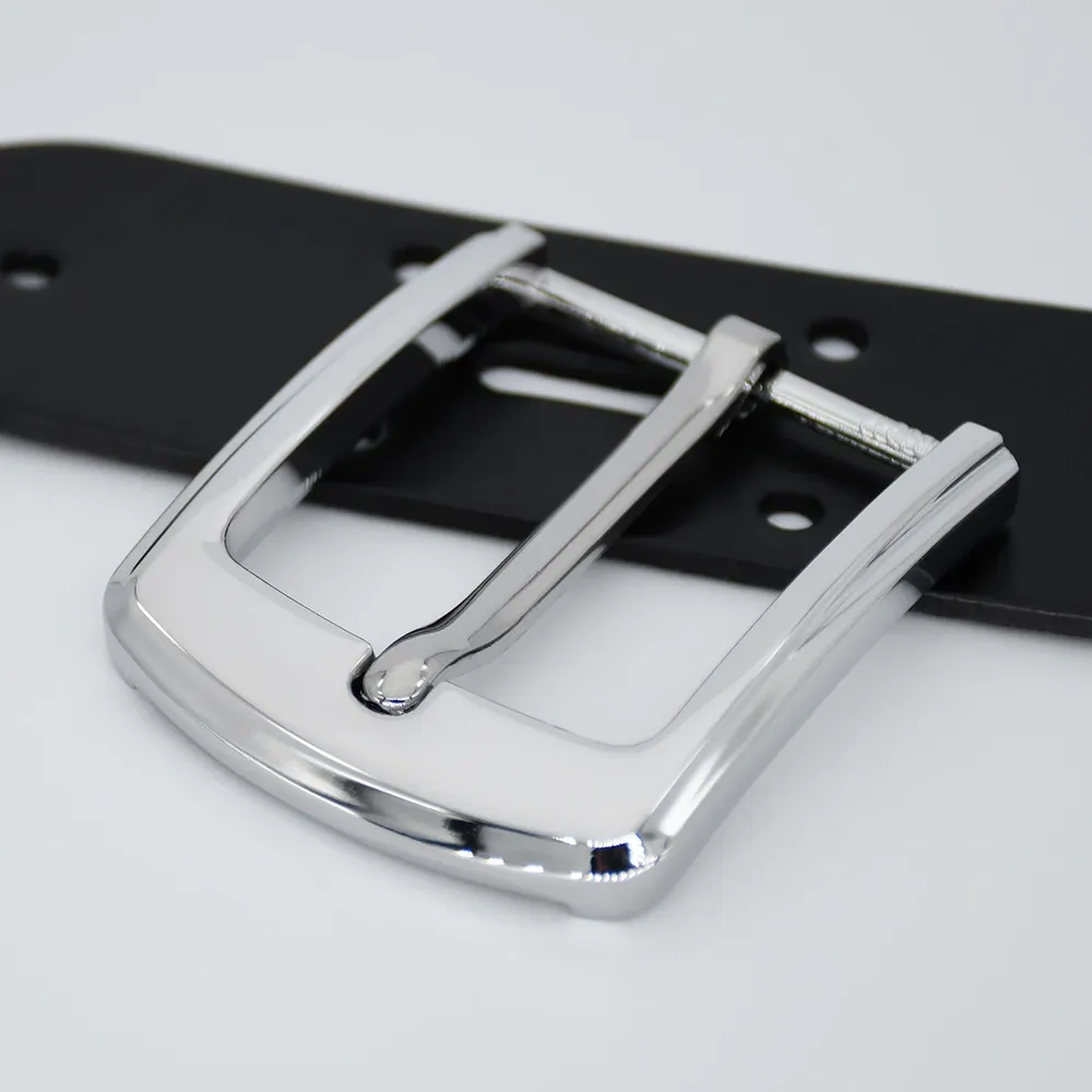 Gürtelschnalle Pin Metall 1 Stück für Lederhandwerk Herren Gürtel 40 mm