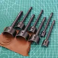 Halbrunder Locher 15 bis 45 mm für Gürtel und Taschen – 6
