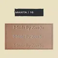 Heißfolienprägeset Messing Typensatz Lederhandwerk Verpackungen Karten – Color Font 16 Set