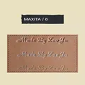 Heißfolienprägeset Messing Typensatz Lederhandwerk Verpackungen Karten – Color Font 6 Set