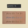 Heißfolienprägeset Messing Typensatz Lederhandwerk Verpackungen Karten – Color Font 15 Set