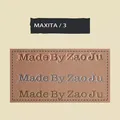 Heißfolienprägeset Messing Typensatz Lederhandwerk Verpackungen Karten – Color Font 3 Set