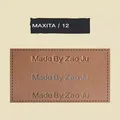 Heißfolienprägeset Messing Typensatz Lederhandwerk Verpackungen Karten – Color Font 12 Set