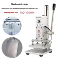 Heißprägegerät Leder Papier Holz manuell oder digital – Farbe 10x13 machinery