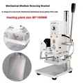 Heißprägegerät Leder Papier Holz manuell oder digital – Farbe 8x10 bracket