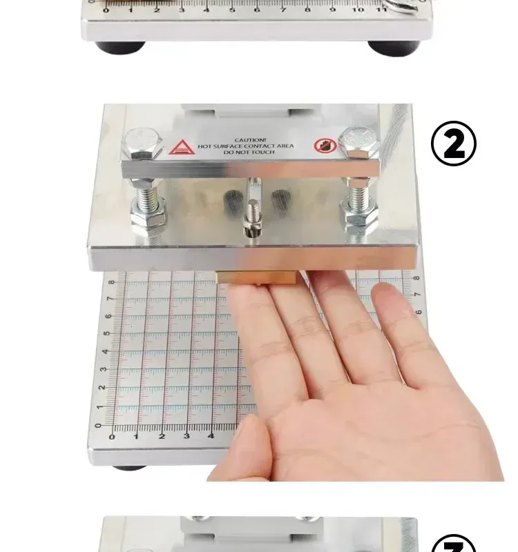 Heißprägegerät Leder Papier Holz manuell oder digital