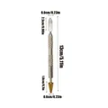 Kantenlackierstift Lederkantenroller Applikator Klebstoff Kantenversiegelung – Farbe Pointed