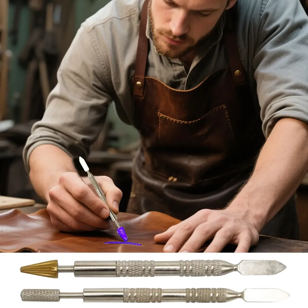Kantenlackierstift Lederkantenroller Applikator Klebstoff Kantenversiegelung
