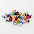 Kegel Farbige Nieten 7x10 mm für Kleidung Taschen Schuhe Lederhandwerk – Farbe mix colors 50 sets