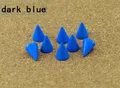 Kegel Farbige Nieten 7x10 mm für Kleidung Taschen Schuhe Lederhandwerk – Farbe dark blue