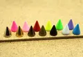 Kegel Farbige Nieten 7x10 mm für Kleidung Taschen Schuhe Lederhandwerk – 3
