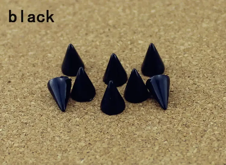 Kegel Farbige Nieten 7x10 mm für Kleidung Taschen Schuhe Lederhandwerk