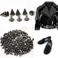 Kegel Nieten und Spikes 100 Stück für Kleidung und Taschen – 5