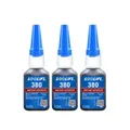 Kleber 380 schwarz stark haftend schnell trocknend für Leder – Farbe -380--20Ml-3Pcs