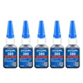 Kleber 380 schwarz stark haftend schnell trocknend für Leder – Farbe -380--20Ml-5Pcs
