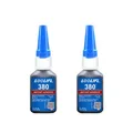 Kleber 380 schwarz stark haftend schnell trocknend für Leder – Farbe -380--20Ml-2Pcs