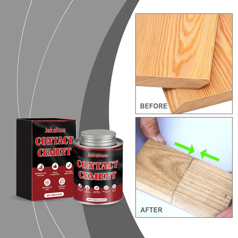 Kontaktkleber 100 g flexibel wasserfest für Leder und Holz