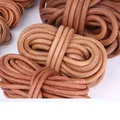 Kuhlederband Rund Flach DIY Schmuckherstellung Armbänder – 4