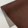 Kunstleder Litschi PU A4 für Nähen – Farbe 18 Brown-black