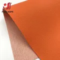 Kunstleder Litschi PU A4 für Nähen – Farbe 7 Deep Orange