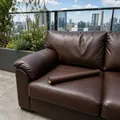 Kunstleder Reparaturflicken wasserdicht 30 bis 300 cm – Farbe Dark Brown