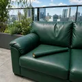 Kunstleder Reparaturflicken wasserdicht 30 bis 300 cm – Farbe Dark Green