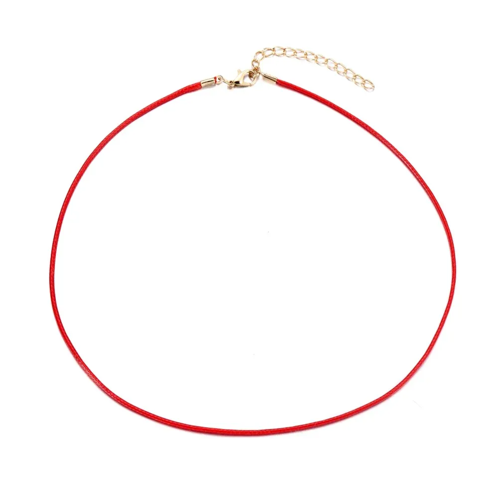 Kunstlederband 50 cm 1,5 mm bunt verstellbar für Schmuck