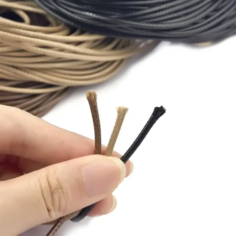 Kunstlederband rund 1 bis 3 mm in 5 m Längen