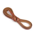 Kunstlederband rund flach 2 Meter für Armband Halskette – Farbe flat-10x1.5mm 2M